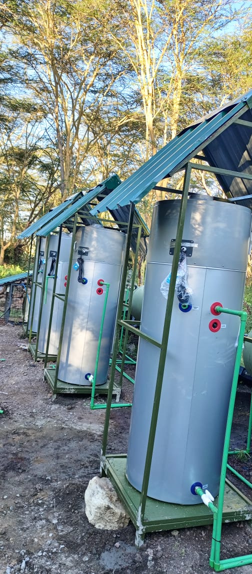 Solar powered heat pump